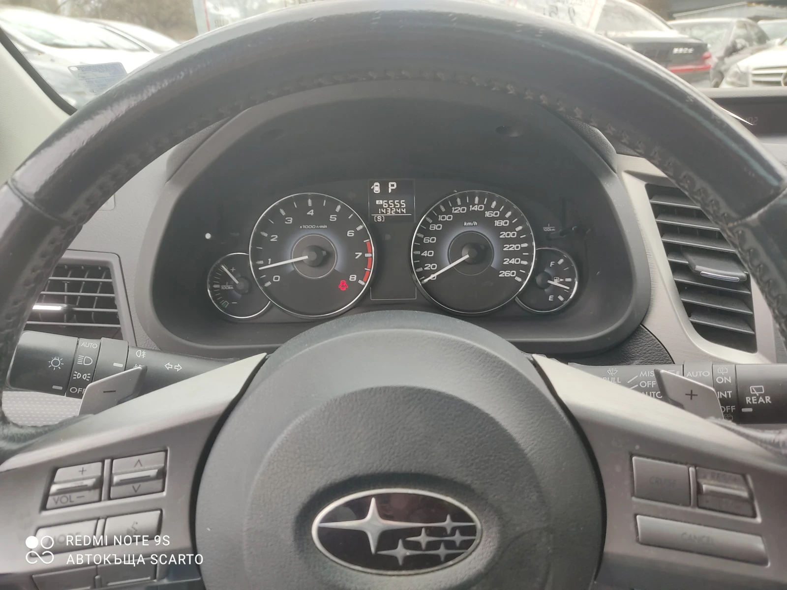 Subaru Legacy 2.5i/265kc, автоматик, STI, кожа, камера, Швейцари, снимка 12 - Автомобили и джипове - 53953546