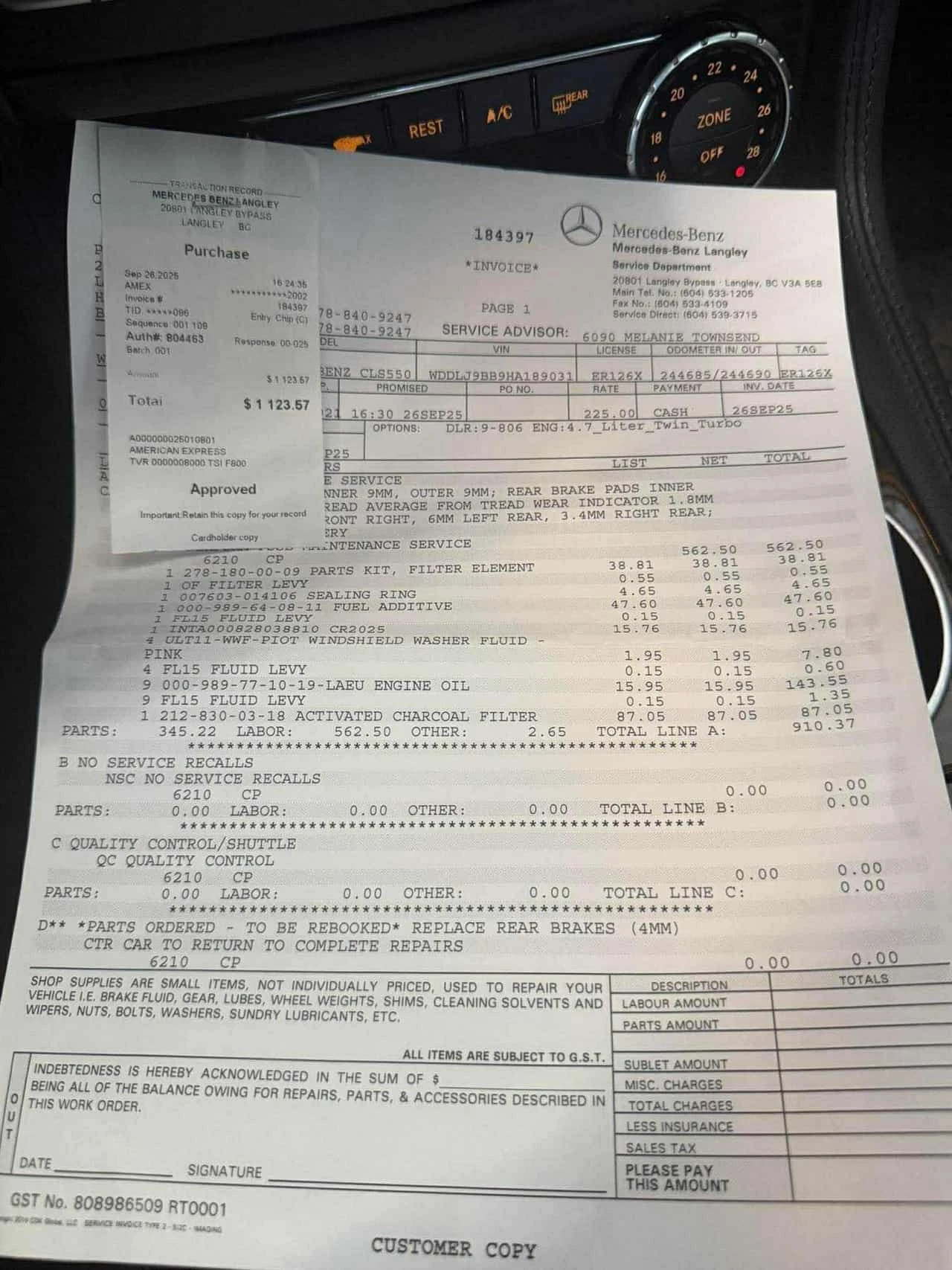 Mercedes-Benz CLS 550 CARFAX * ОТ ПЪРВИ СОБСТВЕНИК * , снимка 10 - Автомобили и джипове - 54135056