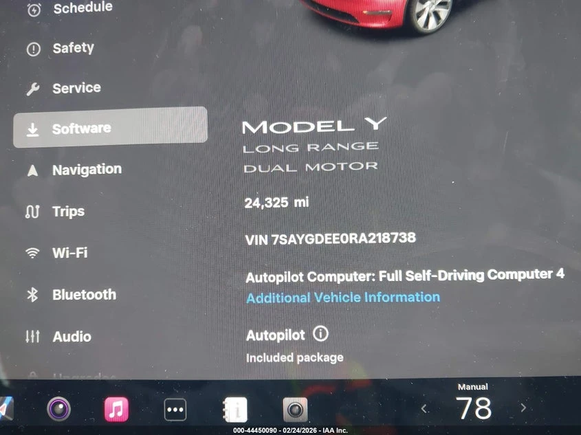 Tesla Model Y 2024 TESLA MODEL Y LONG RANGE DUAL MOTOR ALL-WHEEL, снимка 12 - Автомобили и джипове - 54377347