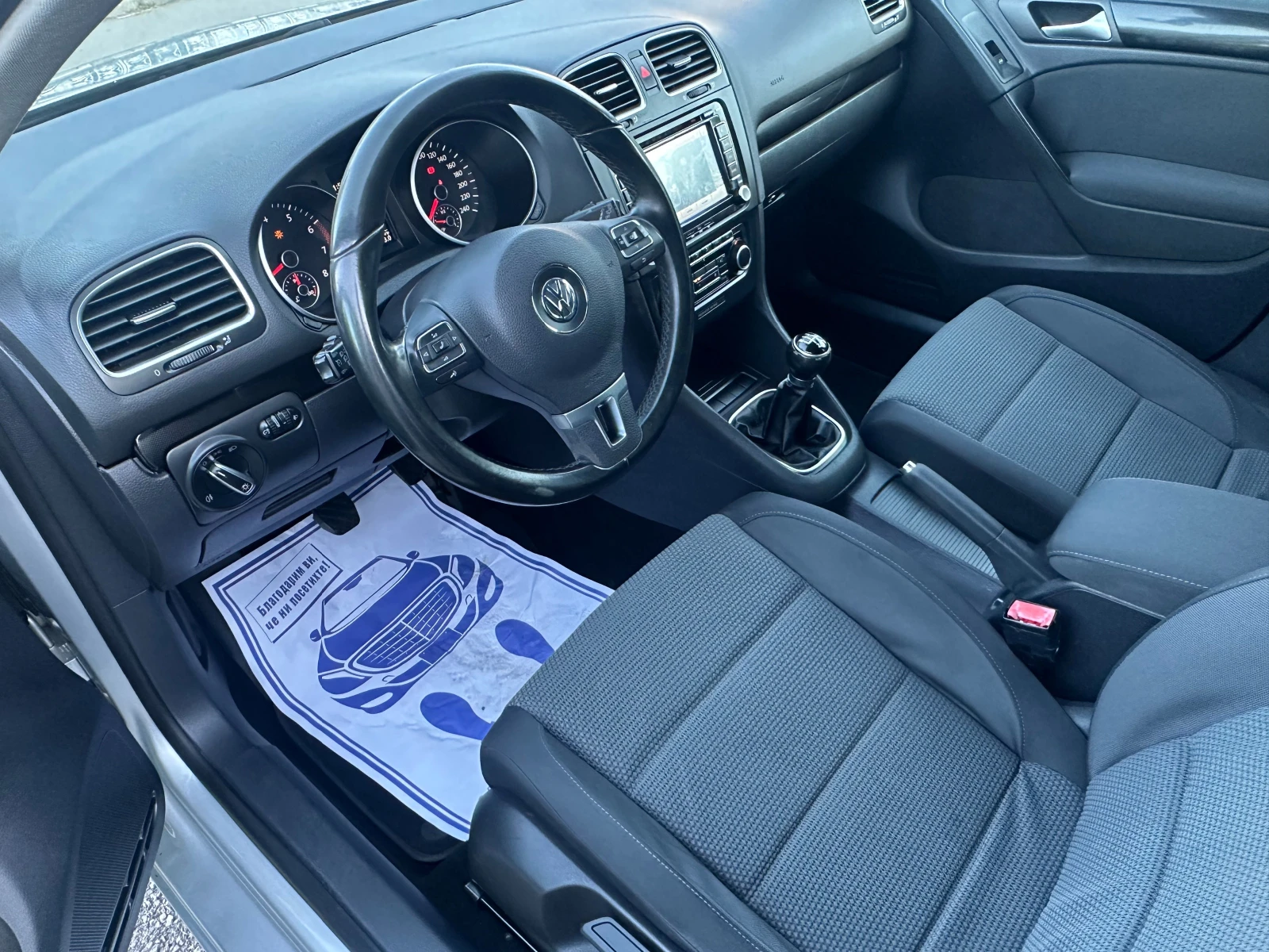 VW Golf 1.2TSI-105к.с-4цил.-160000км-OБСЛУЖЕН-2011г-EURO5A, снимка 10 - Автомобили и джипове - 55158643