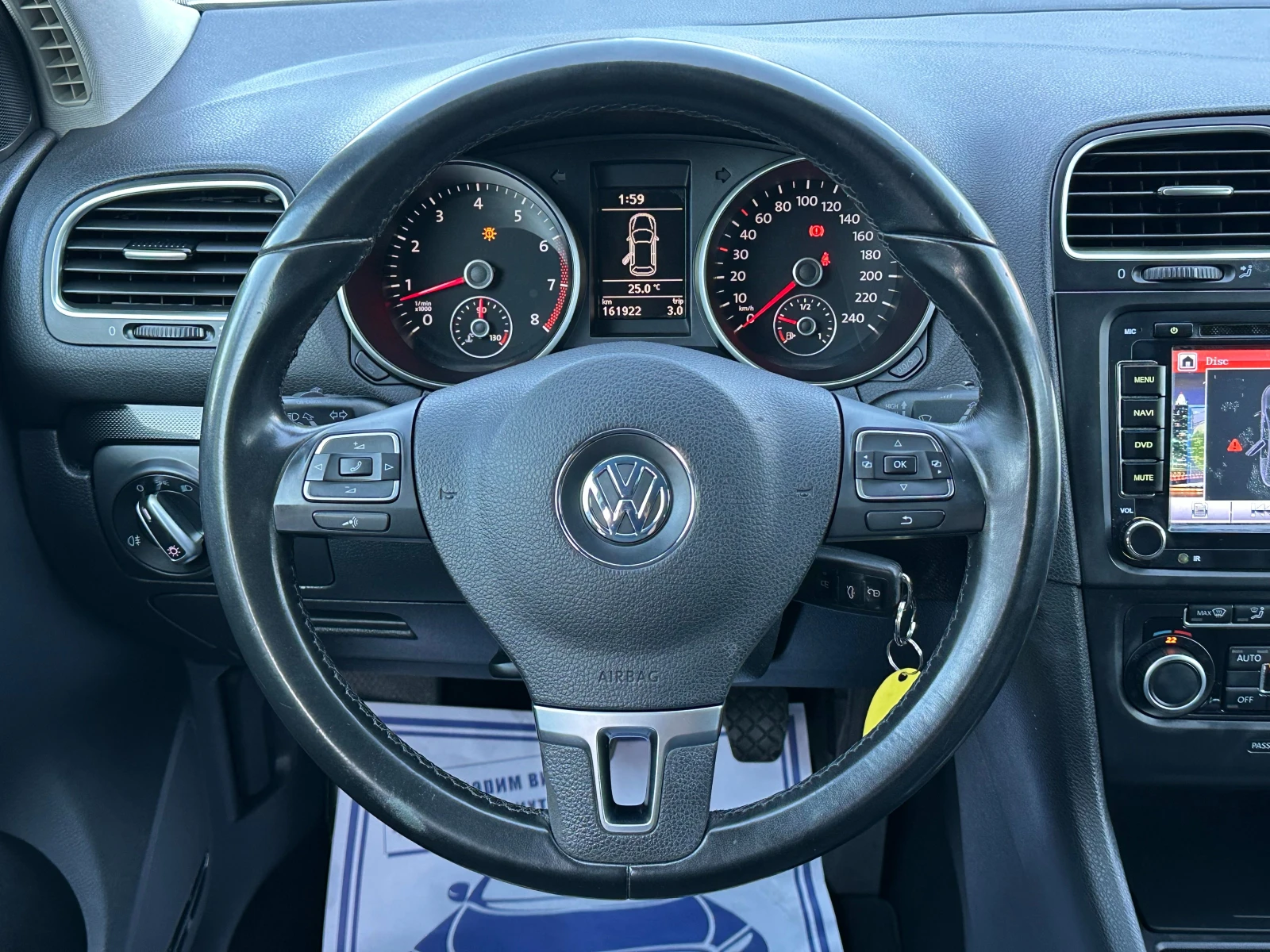 VW Golf 1.2TSI-105к.с-4цил.-160000км-OБСЛУЖЕН-2011г-EURO5A, снимка 9 - Автомобили и джипове - 55158643