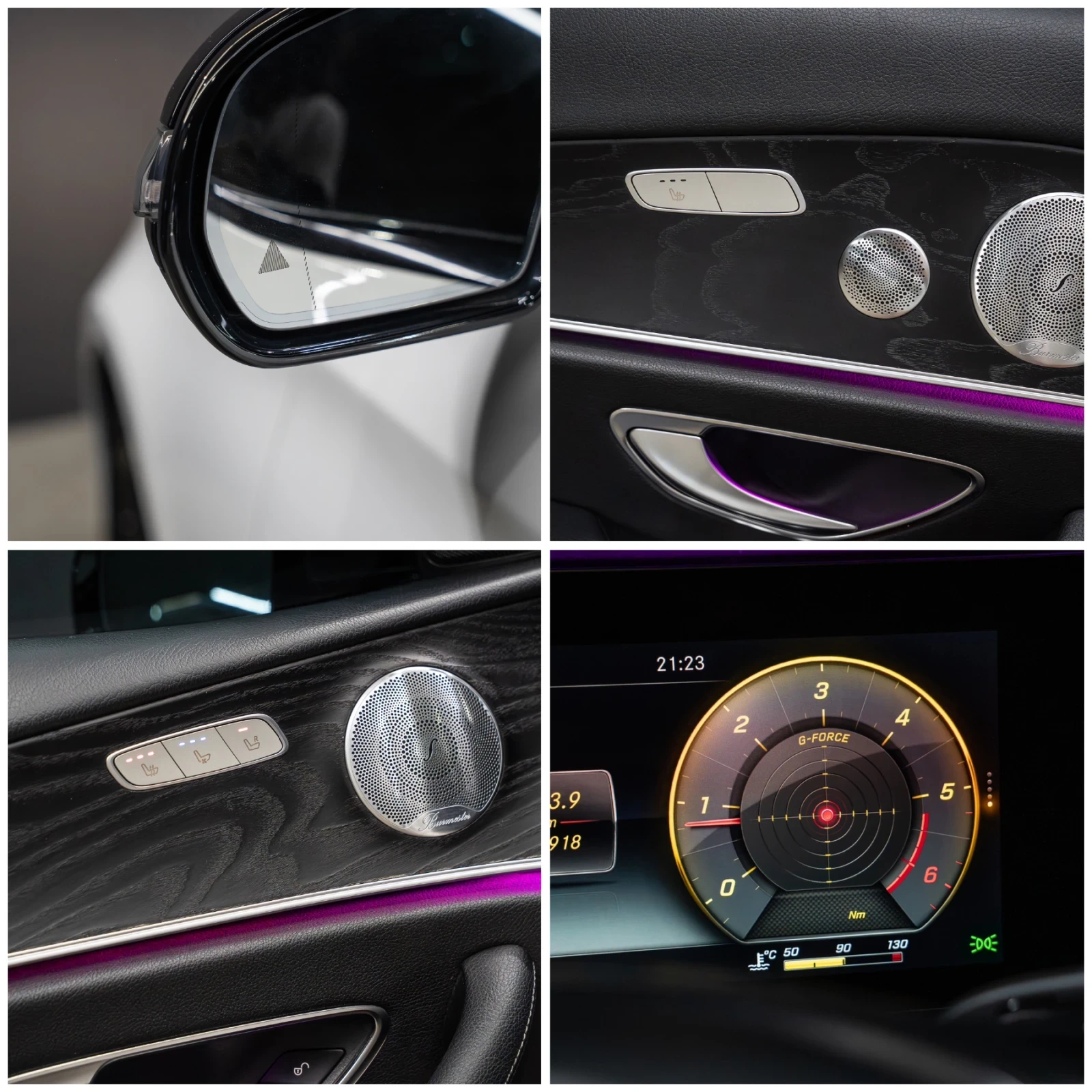 Mercedes-Benz E 350 /AMG OPTIK/PANO/HUD/9G/SOFTCLOSE/FULL MAX/, снимка 15 - Автомобили и джипове - 55565178