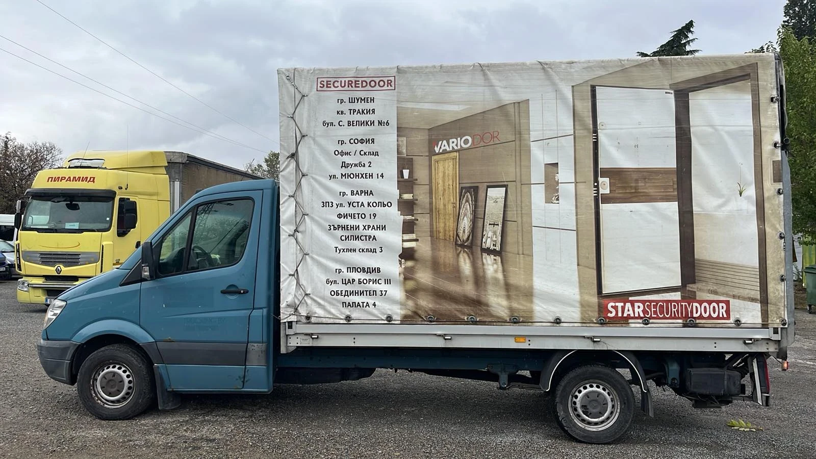 Mercedes-Benz Sprinter 316 Падащ Борд KLIMA 3 500кг + 3 500кг - изображение 3