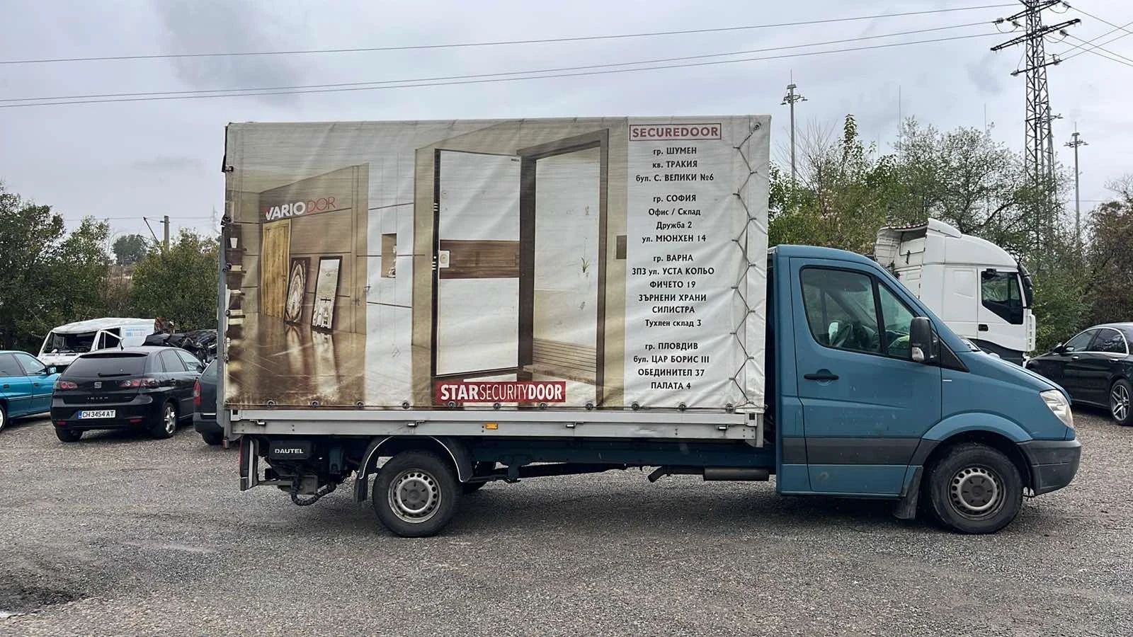 Mercedes-Benz Sprinter 316 Падащ Борд KLIMA 3 500кг + 3 500кг - изображение 2