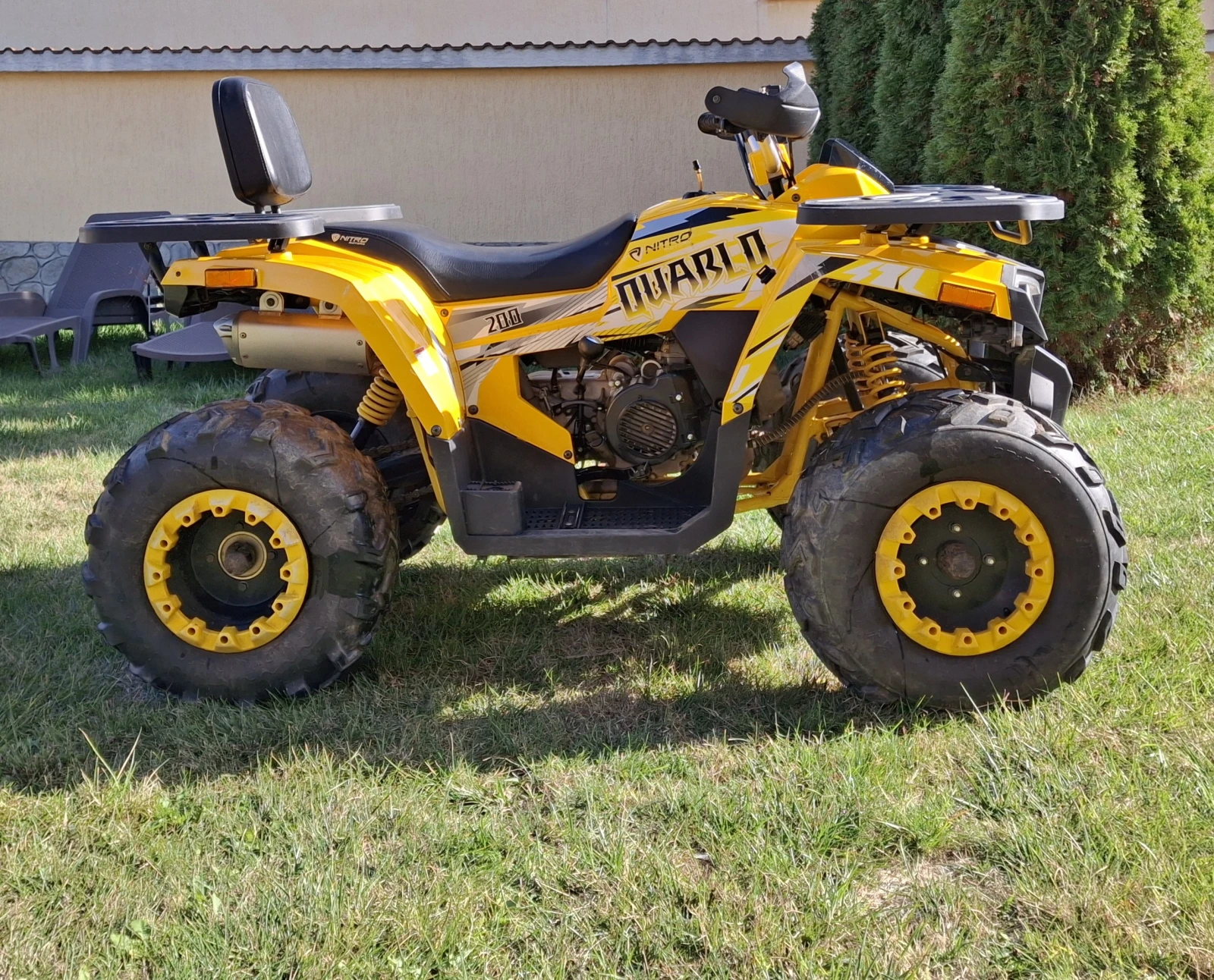 Quadro Quadro 200 cc, снимка 2 - Мотоциклети и мототехника - 53827626