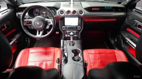 Ford Mustang SUPERCHARGED* 600HP* SHELBY PACK* КОЖА* ОБДУХВАНЕ*, снимка 9