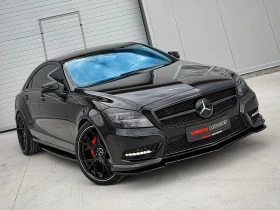 Mercedes-Benz CLS 350 AMG / SHADOW LINE / ALL BLACK EDITION / 3xTV, снимка 3