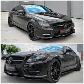 Mercedes-Benz CLS 350 AMG / SHADOW LINE / ALL BLACK EDITION / 3xTV, снимка 7