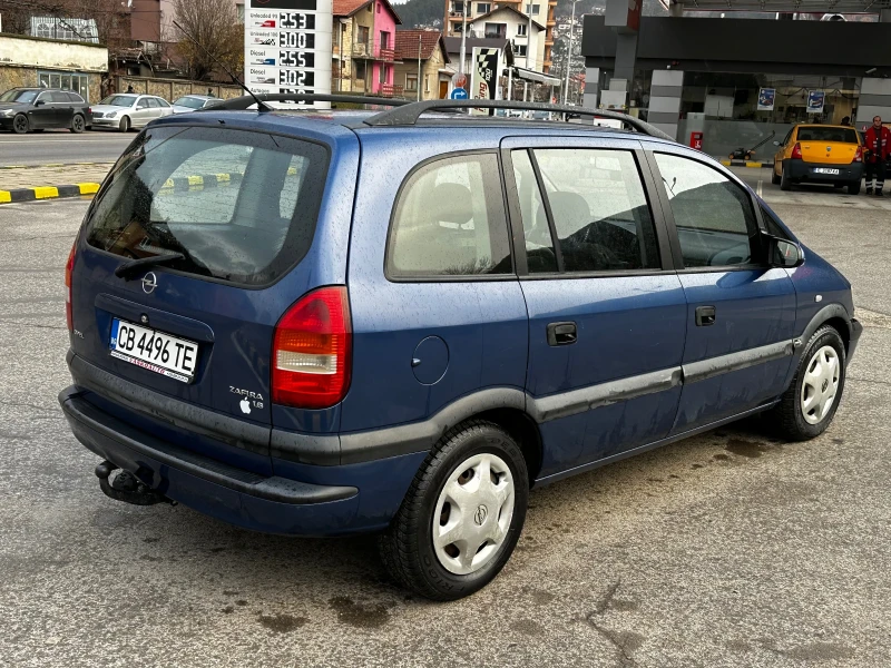 Opel Zafira 1.6 ГАЗ/БЕНЗИН Италия , снимка 5 - Автомобили и джипове - 48309662