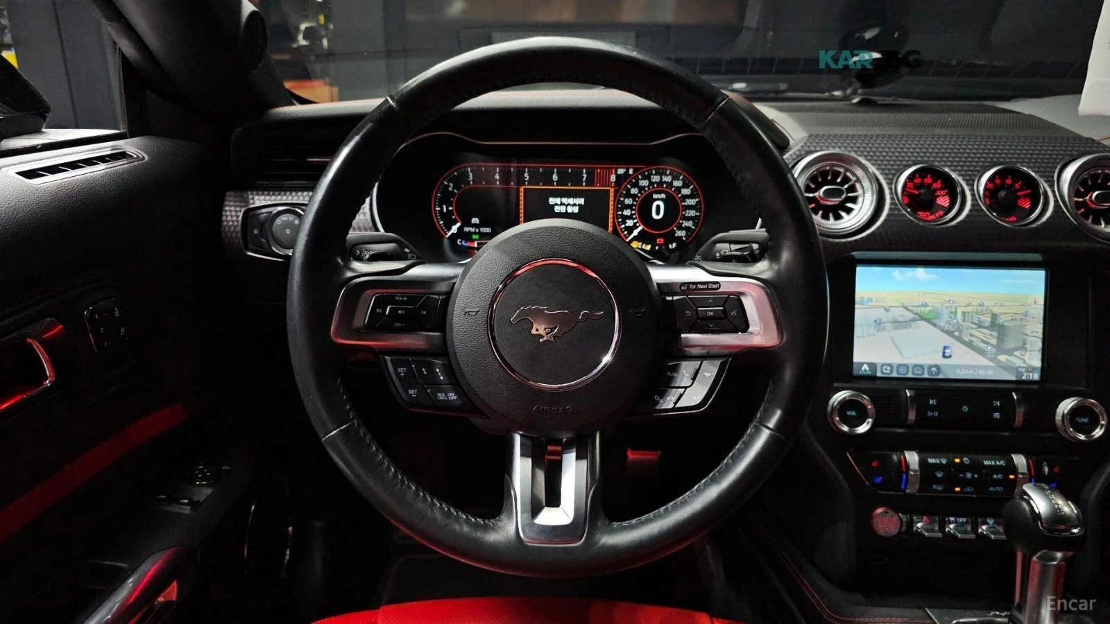 Ford Mustang SUPERCHARGED* 600HP* SHELBY PACK* КОЖА* ОБДУХВАНЕ*, снимка 10 - Автомобили и джипове - 54781488
