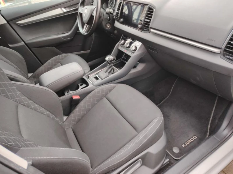 Skoda Karoq 2020гDSG-1.6TDI-116кс-MATRYX+ NAVI+ КАМЕРА-ПЕРФЕКТ, снимка 13 - Автомобили и джипове - 53563276