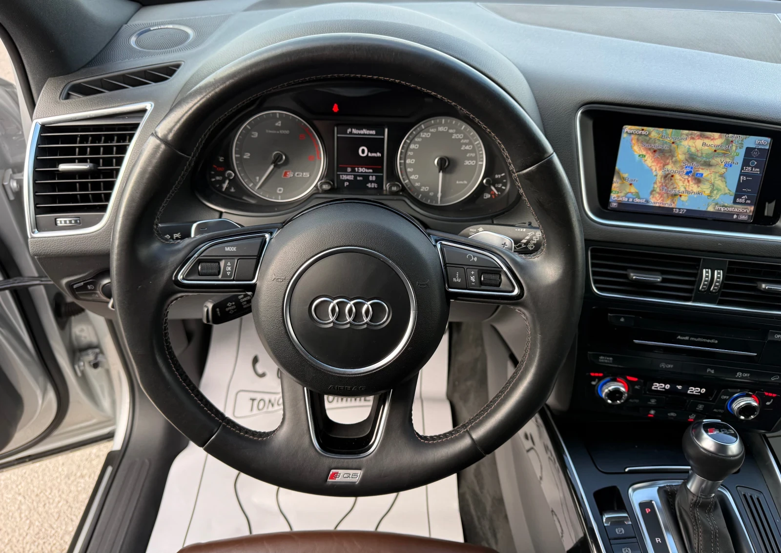 Audi SQ5 3.0-TDI-313hp-126.000km-NEW-NEW-NEW-KEYLES-KAMERA - изображение 9