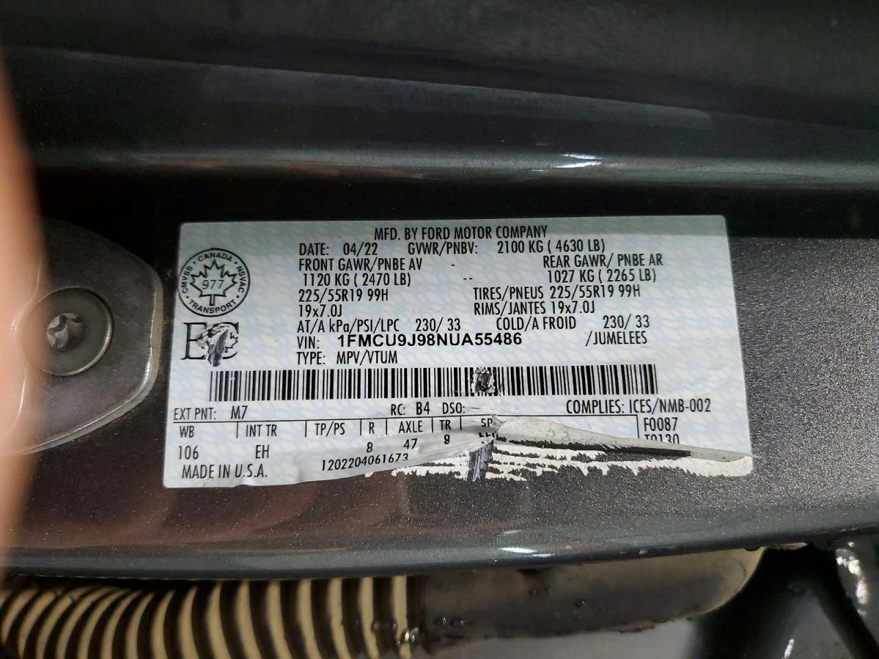 Ford Escape 2.0l Titanium, снимка 13 - Автомобили и джипове - 53791330