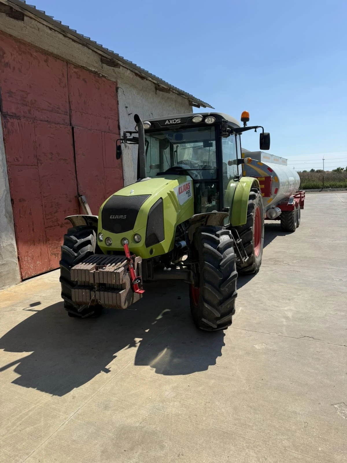 Трактор Claas AXOS 330 САМО 3500 МОТО ЧАСА ЛИЗИНГ