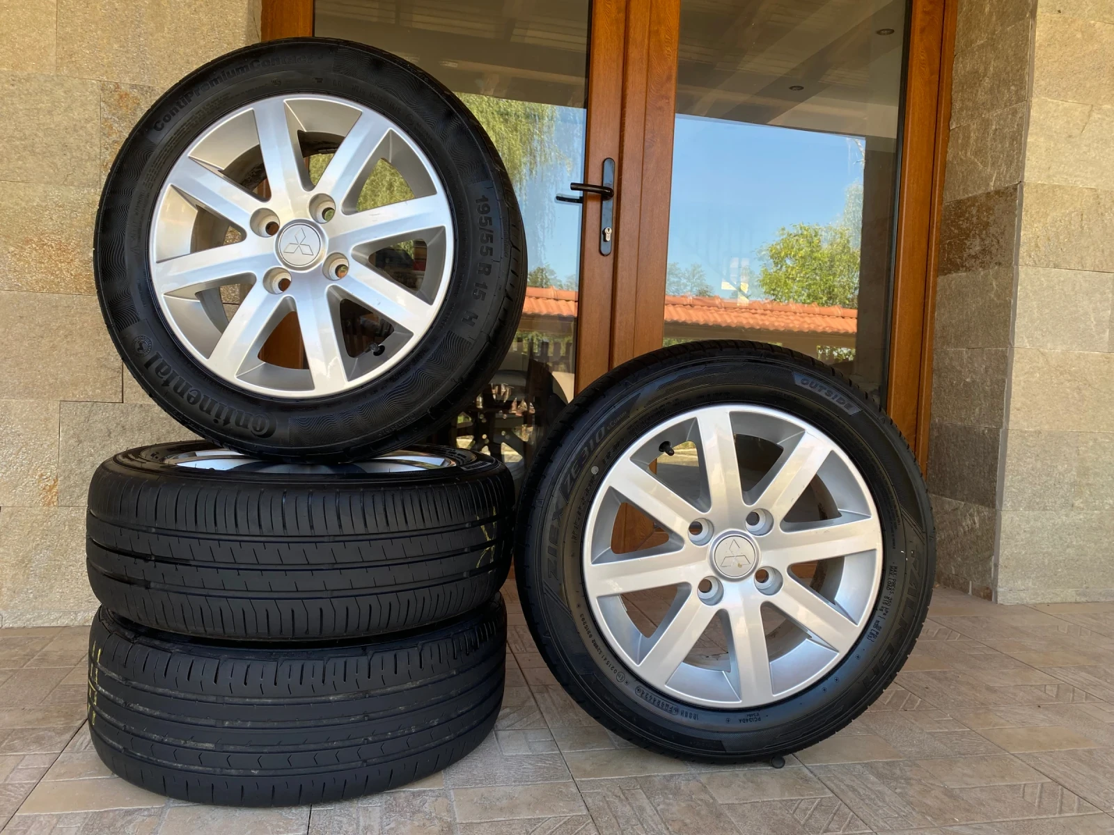 Гуми с джанти Continental 195/55R15