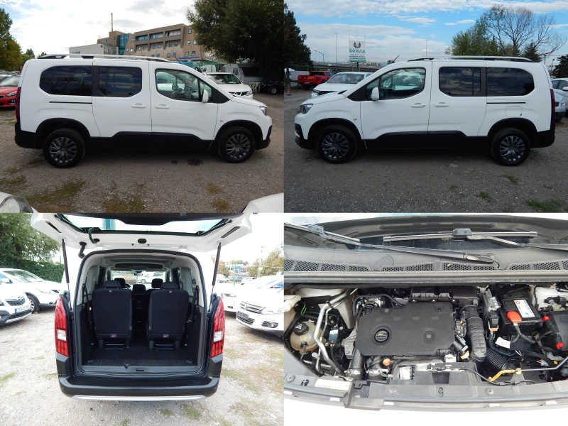 Peugeot Partner 1.5HDI* MAXI* 7места* , снимка 7 - Автомобили и джипове - 47384583