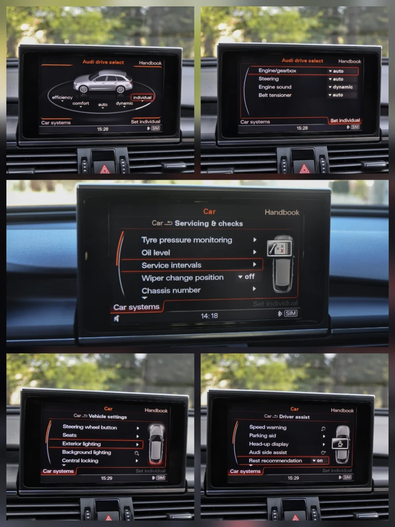 Audi A6 3xSLINE* PANO* SHADOW LINE* MEMORY* BOSE* HEAD-UP, снимка 13 - Автомобили и джипове - 52793478