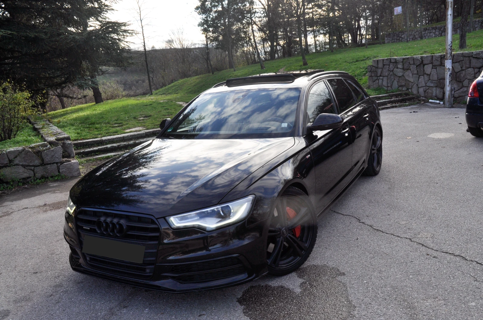 Audi A6 3xSLINE* PANO* SHADOW LINE* MEMORY* BOSE* HEAD-UP, снимка 1