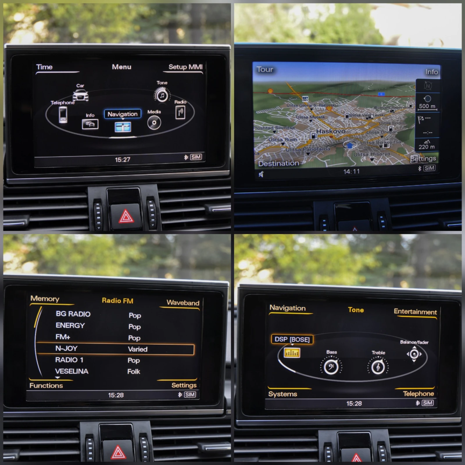 Audi A6 3xSLINE* PANO* SHADOW LINE* MEMORY* BOSE* HEAD-UP | Mobile.bg � ����������� 14