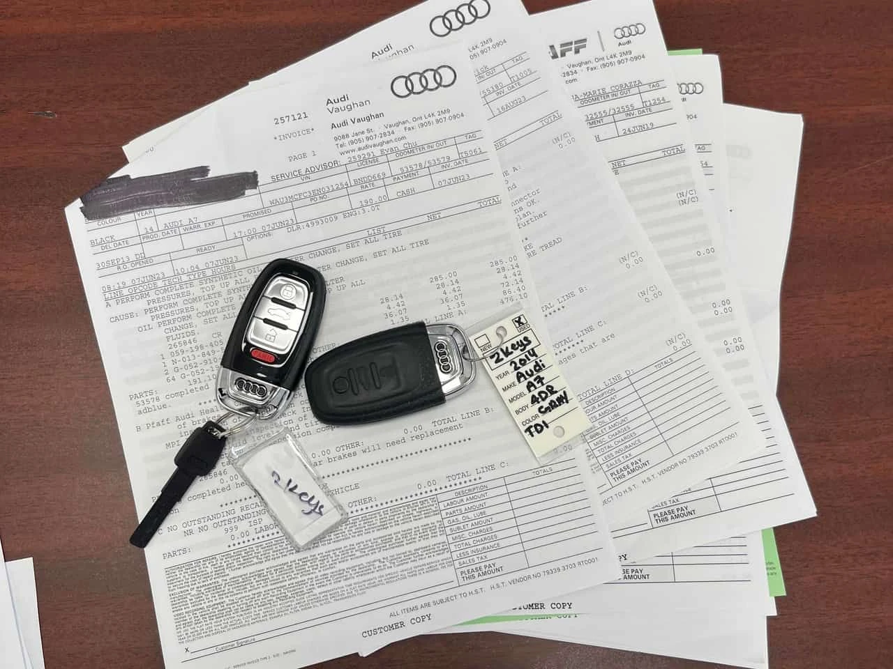 Audi A7 3.0L TDI Technik  CARFAX, снимка 12 - Автомобили и джипове - 54266266