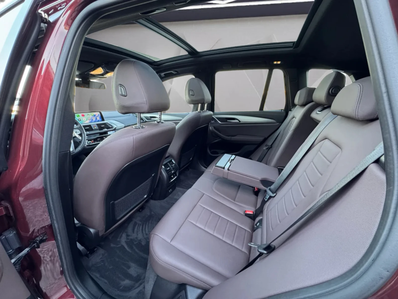 BMW iX3 80KWH 286КС. ДИСТРОНИК ПАНОРАМА КОЖА ПОДГРЕВ FULL , снимка 14 - Автомобили и джипове - 56120243