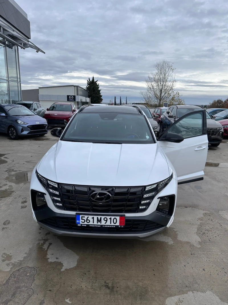 Hyundai Tucson Hubrid 230k.c Nline, FULL, 4x4 , Panorama, ГАРАНЦИ, снимка 9 - Автомобили и джипове - 53310475