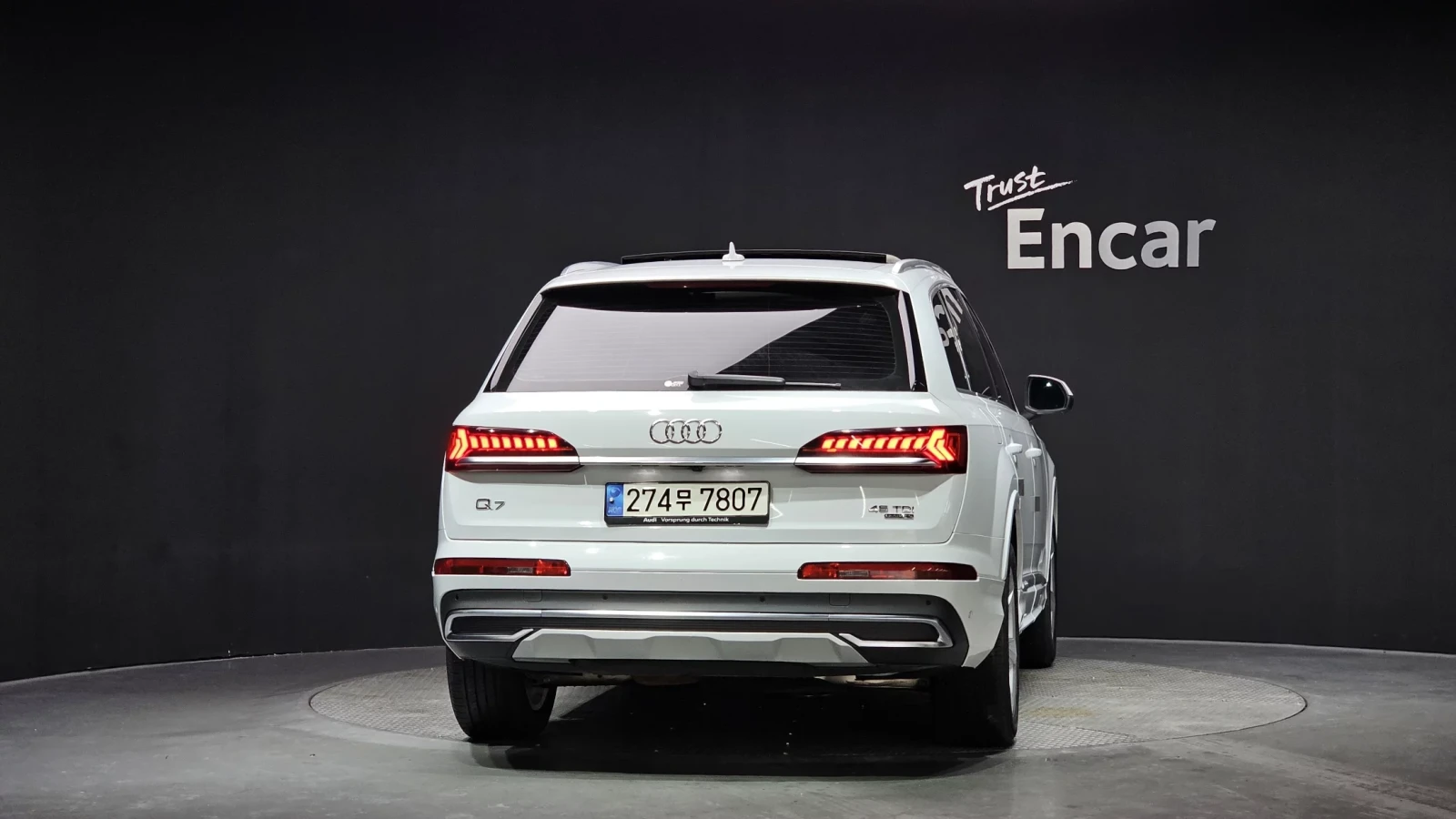 Audi Q7 3.0 45TDI Quattro, Distronic, HeadUP, Обдух, 360-c, снимка 4 - Автомобили и джипове - 55037523