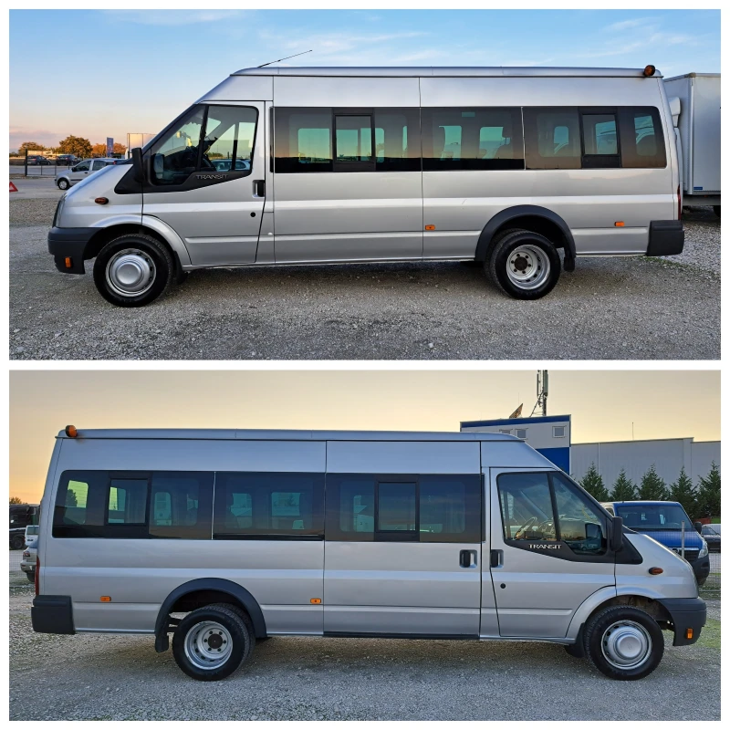 Ford Transit MAXI/ДО 3.5t-B КАТЕГОРИЯ/2.4TDI/9 МЕСТА/КЛИМАТИК, снимка 6 - Бусове и автобуси - 52093314