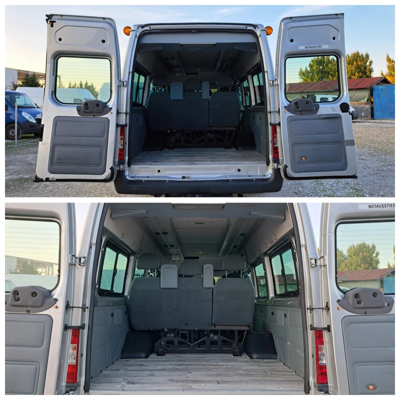 Ford Transit MAXI/ДО 3.5t-B КАТЕГОРИЯ/2.4TDI/9 МЕСТА/КЛИМАТИК, снимка 15 - Бусове и автобуси - 52093314