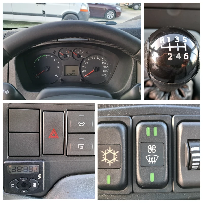 Ford Transit MAXI/ДО 3.5t-B КАТЕГОРИЯ/2.4TDI/9 МЕСТА/КЛИМАТИК, снимка 12 - Бусове и автобуси - 52093314