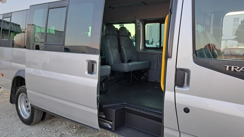 Ford Transit MAXI/ДО 3.5t-B КАТЕГОРИЯ/2.4TDI/9 МЕСТА/КЛИМАТИК, снимка 13 - Бусове и автобуси - 52093314