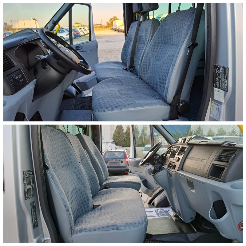 Ford Transit MAXI/ДО 3.5t-B КАТЕГОРИЯ/2.4TDI/9 МЕСТА/КЛИМАТИК, снимка 9 - Бусове и автобуси - 52093314
