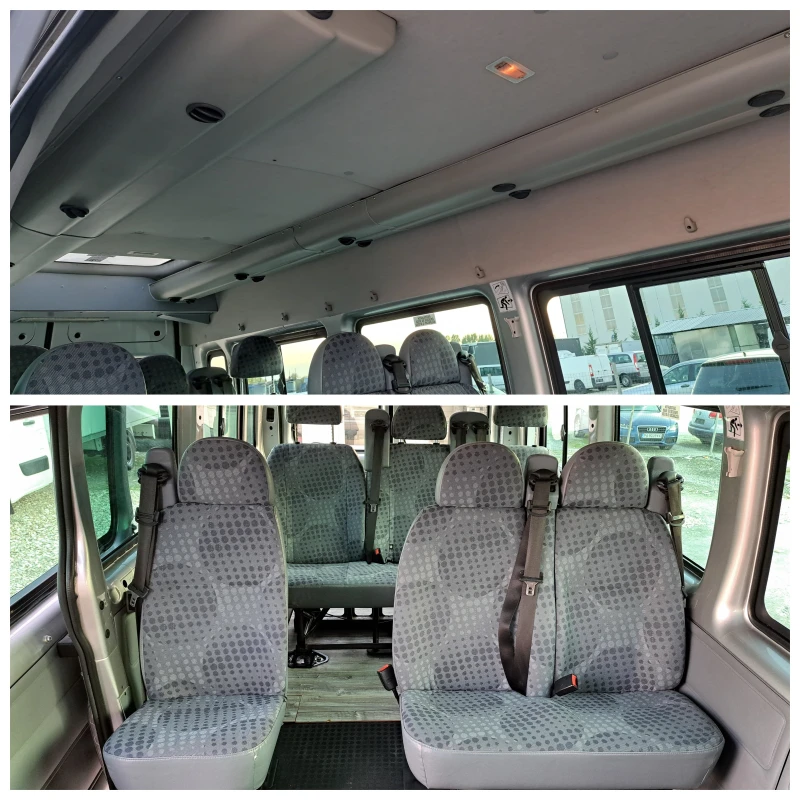 Ford Transit MAXI/ДО 3.5t-B КАТЕГОРИЯ/2.4TDI/9 МЕСТА/КЛИМАТИК, снимка 14 - Бусове и автобуси - 52093314
