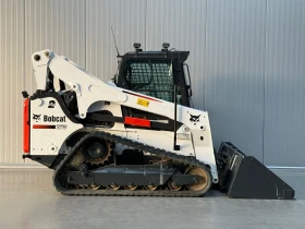 Мини челни товарачи Bobcat T870 NEXT GEN HF С КОФА И ВИЛИЦИ ЛИЗИНГ, снимка 4