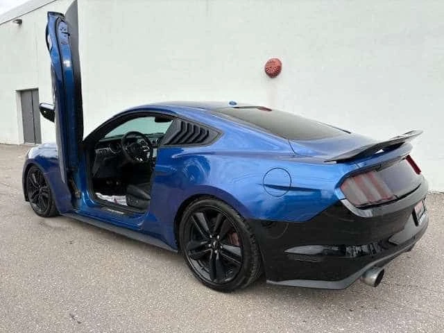 Ford Mustang * LAMBORGHINI DOORS LEATHER EXHAUST EcoBoost Premi, снимка 5 - Автомобили и джипове - 55030701