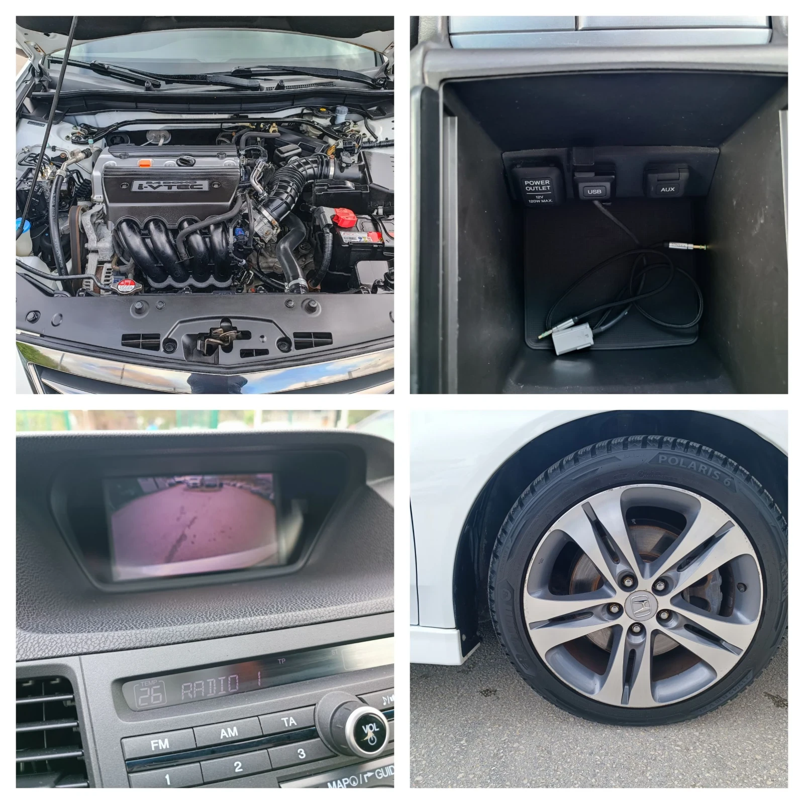Honda Accord 2.4i-201кс-ШВЕЙЦАРИЯ-РЪЧКА-FACELIFT-TypeS-6ск, снимка 17 - Автомобили и джипове - 54385578