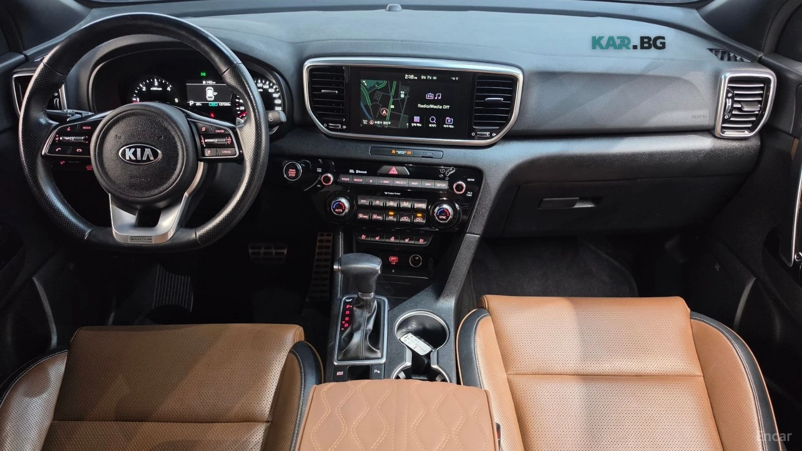 Kia Sportage 2.0D* SIGNATURE* КОЖА* ПОДГРЕВ* ОБДУХВАНЕ* КАМЕРА*, снимка 6 - Автомобили и джипове - 55978896