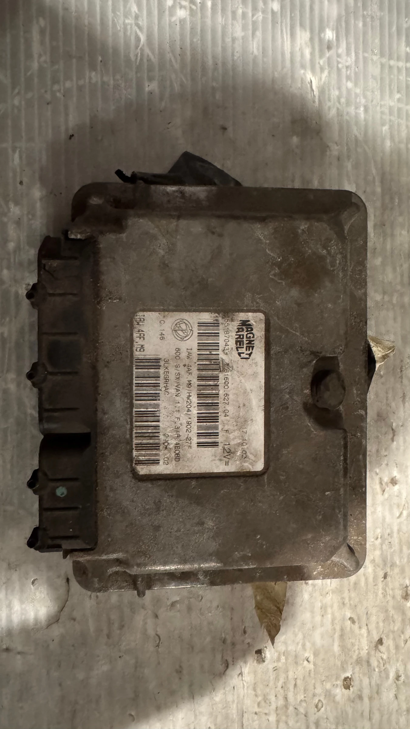    / ECU /    Fiat Seicento - 51187043  / 61600.627.04 | Mobile.bg   1