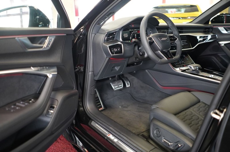 Audi Rs6 PERFORMANCE/DYNAMIC/BLACK OPTIC/PANO/B&O/MATRIX/22, снимка 9 - Автомобили и джипове - 46081980