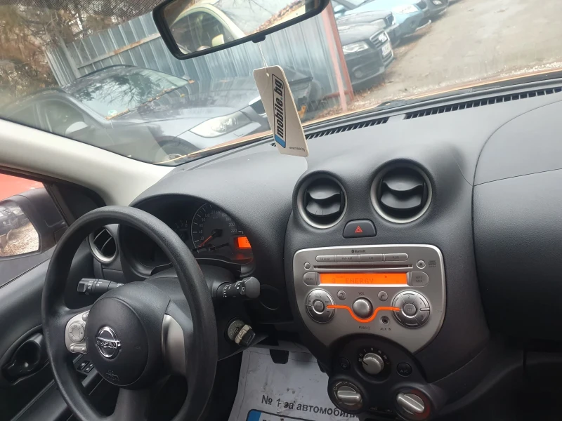 Nissan Micra 1.3 KlIMA NOVA NOVA EURO 5 2013g., снимка 12 - Автомобили и джипове - 48211160