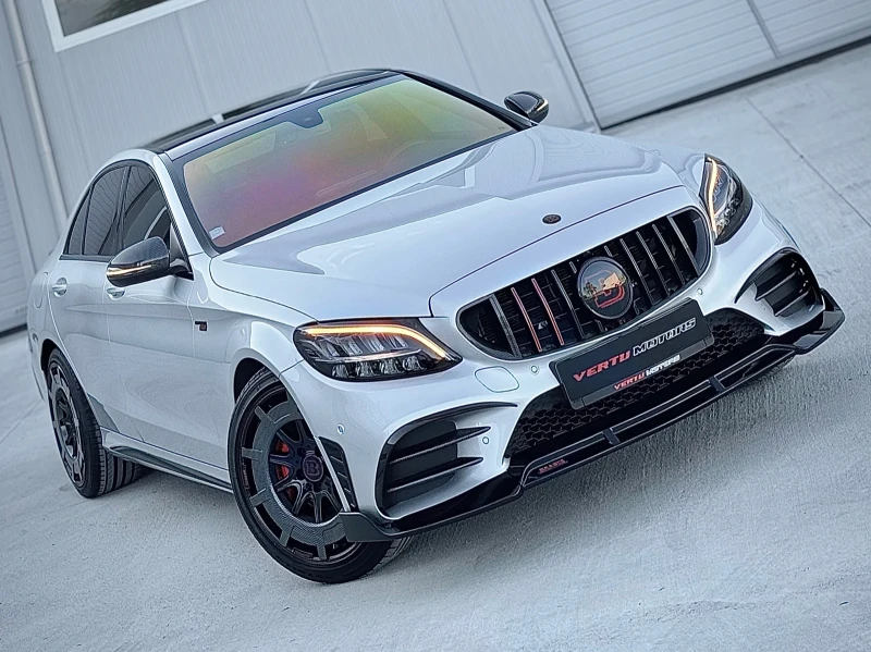 Mercedes-Benz C 220 BRABUS 800/ 9G-Tronic/ CARBON/ 360 CAMERA, снимка 4 - Автомобили и джипове - 50311306