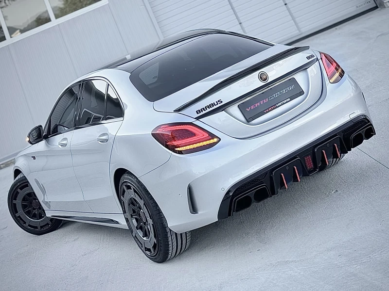 Mercedes-Benz C 220 BRABUS 800/ 9G-Tronic/ CARBON/ 360 CAMERA, снимка 6 - Автомобили и джипове - 50311306