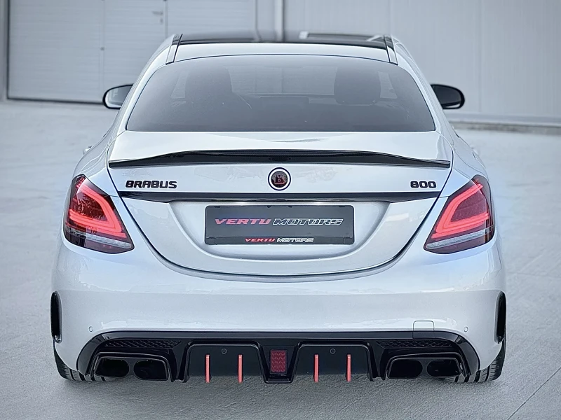 Mercedes-Benz C 220 BRABUS 800/ 9G-Tronic/ CARBON/ 360 CAMERA, снимка 5 - Автомобили и джипове - 50311306