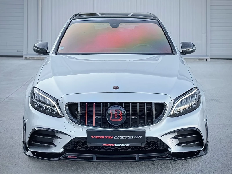 Mercedes-Benz C 220 BRABUS 800/ 9G-Tronic/ CARBON/ 360 CAMERA, снимка 3 - Автомобили и джипове - 50311306