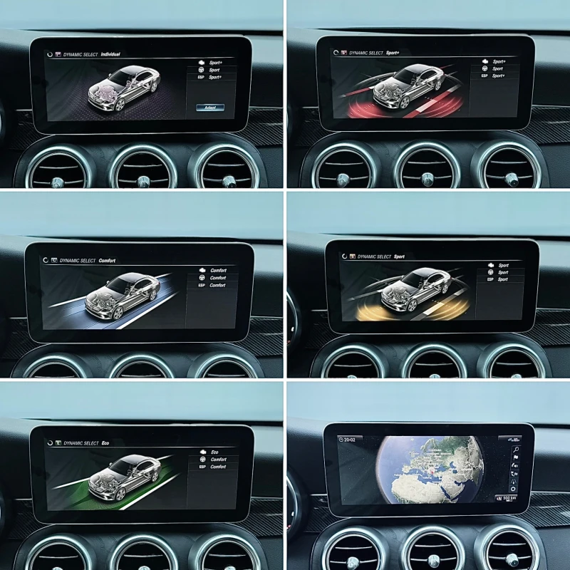 Mercedes-Benz C 220 BRABUS 800/ 9G-Tronic/ CARBON/ 360 CAMERA, снимка 15 - Автомобили и джипове - 50311306