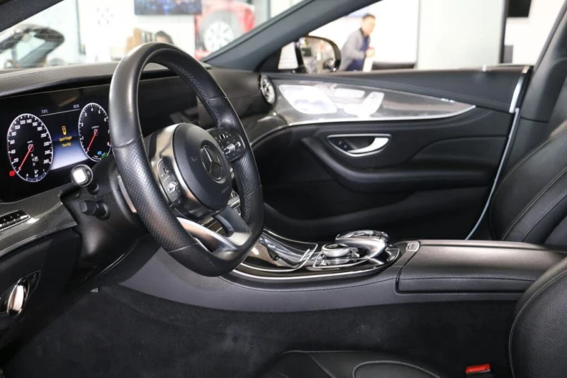 Mercedes-Benz CLS 450 AMG* BURMESTER* ПАНОРАМА* 4 ПОДГРЕВА* 360 КАМЕРИ, снимка 9 - Автомобили и джипове - 52652482