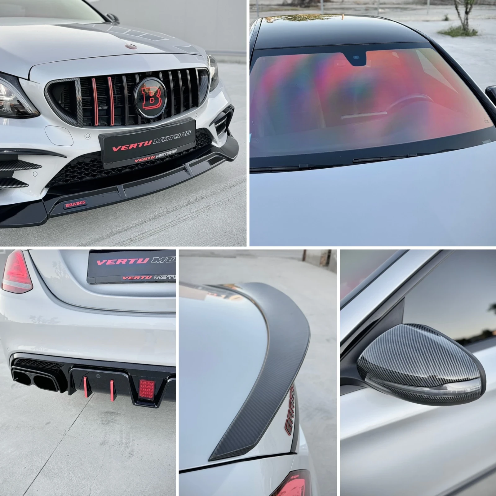 Mercedes-Benz C 220 BRABUS 800/ 9G-Tronic/ CARBON/ 360 CAMERA | Mobile.bg   16