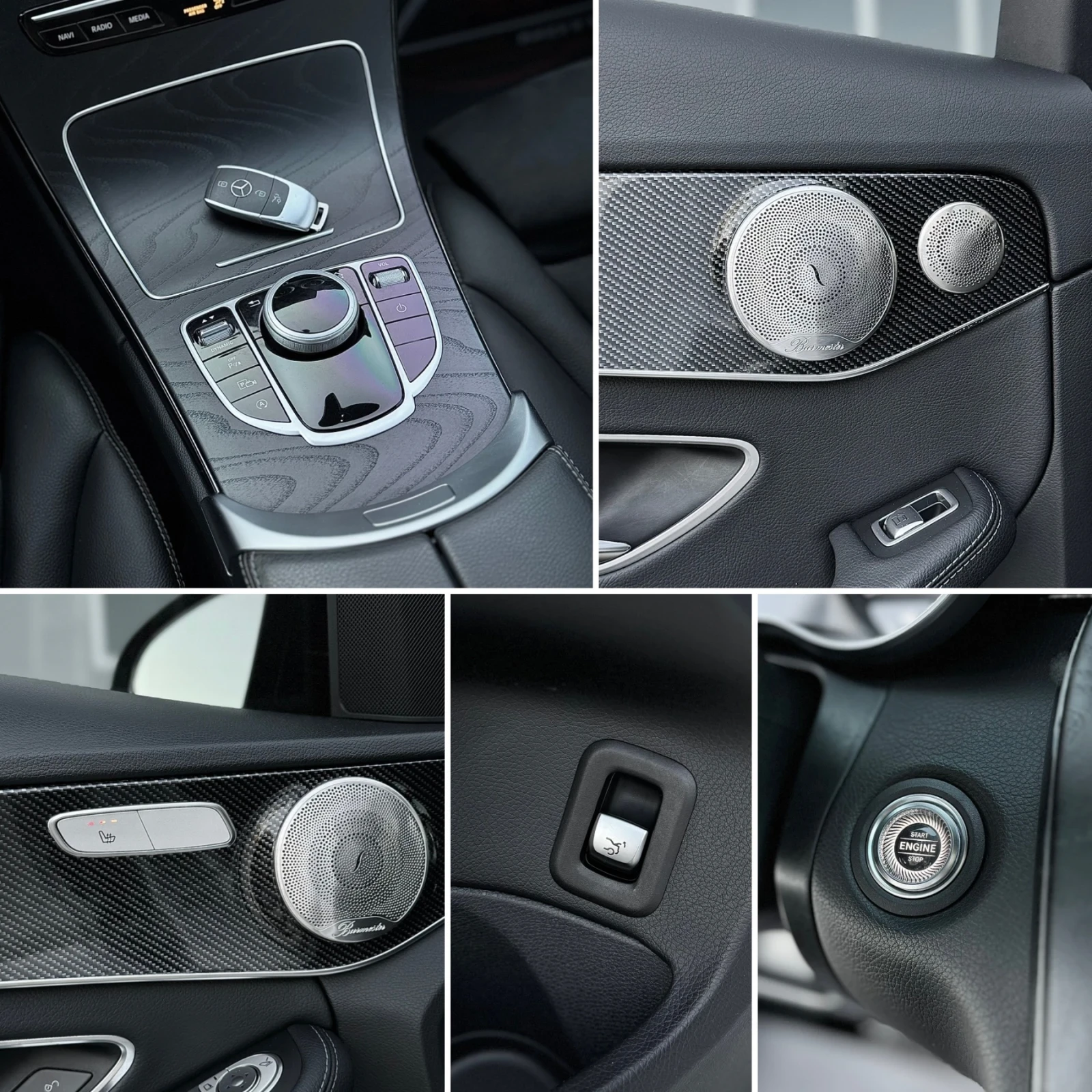 Mercedes-Benz C 220 BRABUS 800/ 9G-Tronic/ CARBON/ 360 CAMERA | Mobile.bg   13