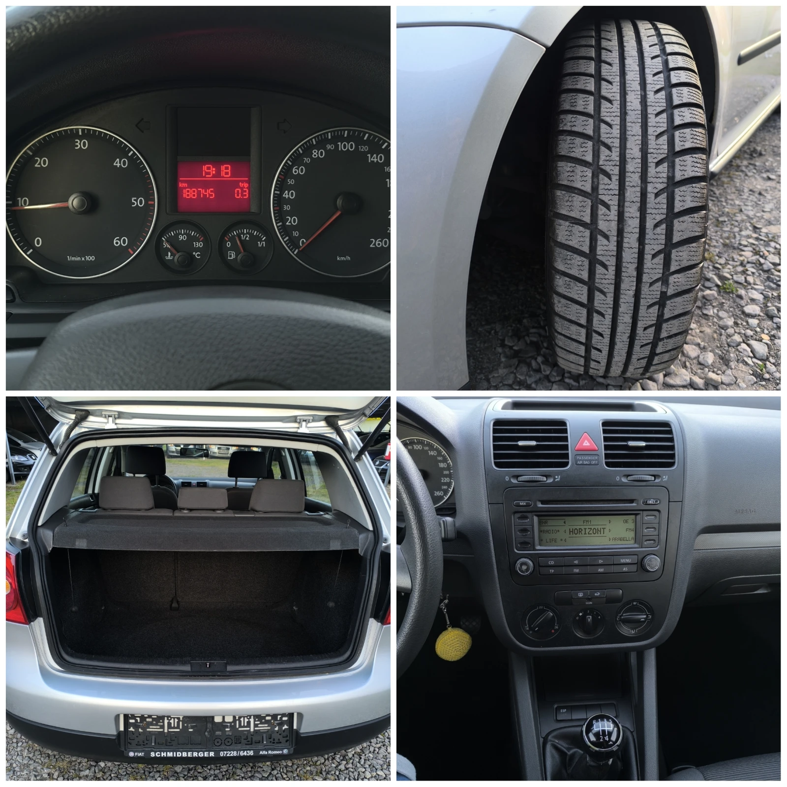 VW Golf -1.9TDI-105кс-КЛИМАТИК-ОТЛИЧЕН !!!, снимка 16 - Автомобили и джипове - 54727144