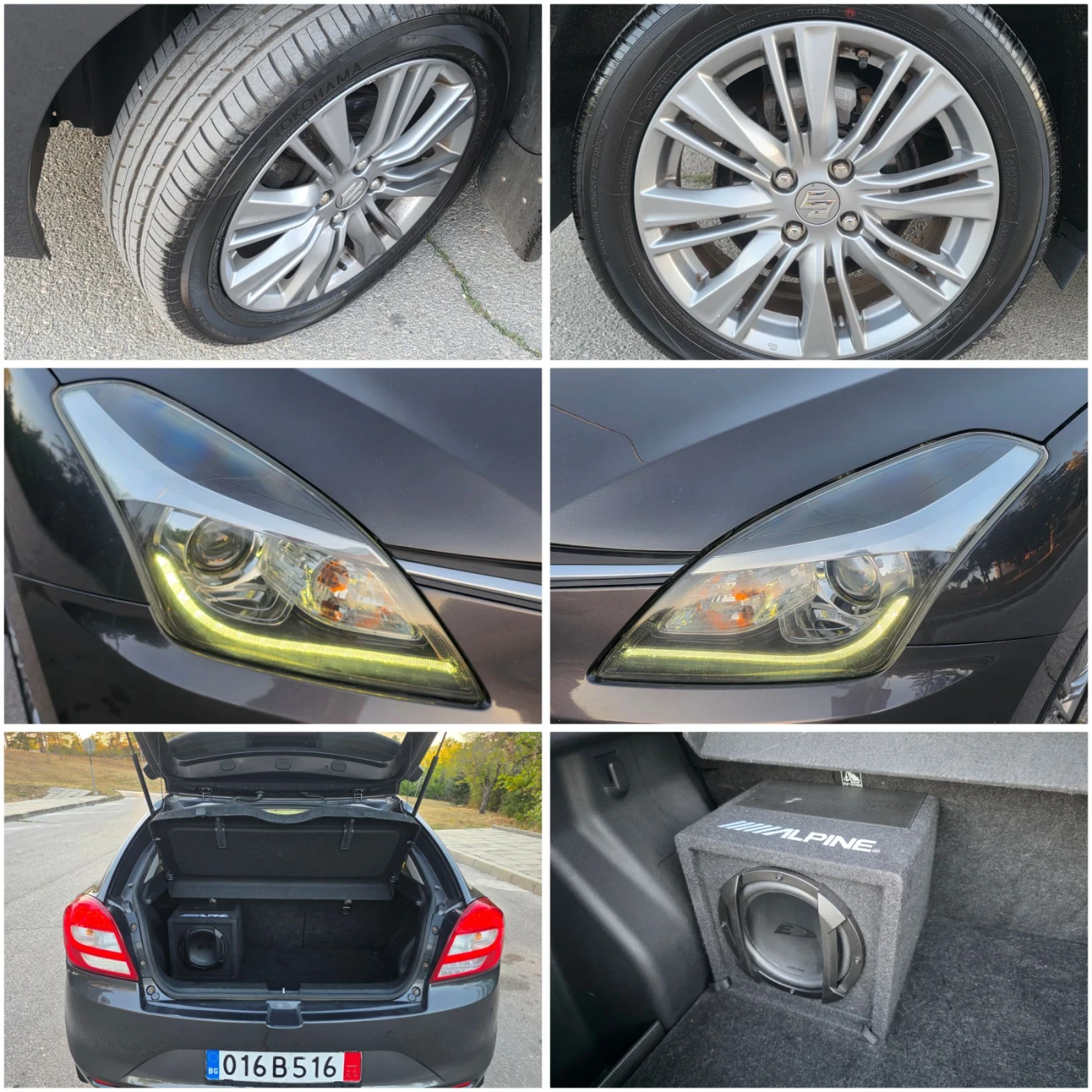 Suzuki Baleno Вс.екстри, сервизна история Suzuki , снимка 14 - Автомобили и джипове - 56122331
